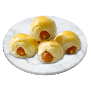 ขนมปังมินิไส้กรอก